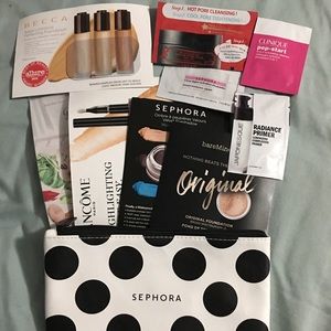 Sephora Makeup with samples